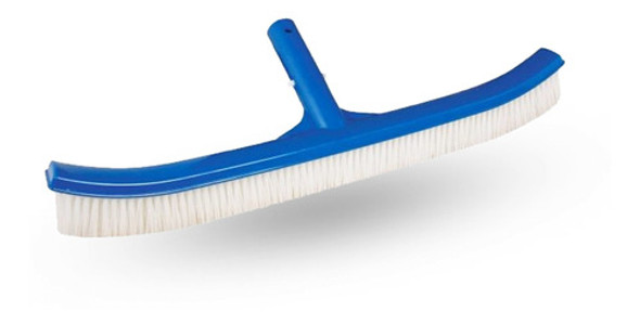 Cepillo Piscina Limpieza Curvo Plástico Gianni 0