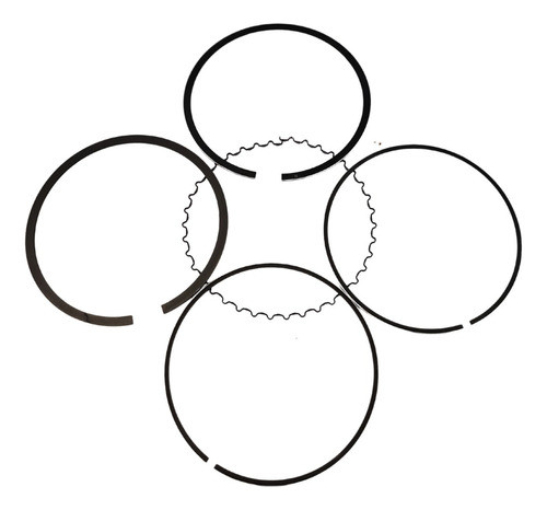 Aros de pistón std Original honda nx4 falcon 0