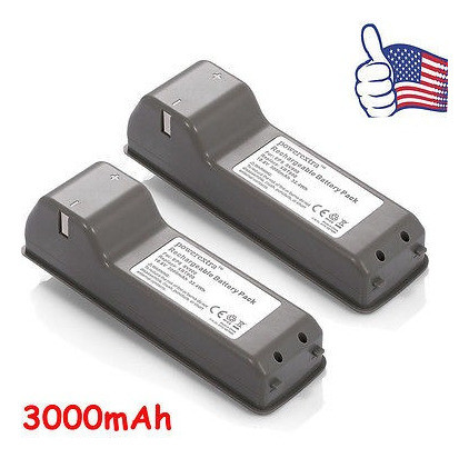 2 X 10.8v 3.0ah Xbt800 Batería Para Tiburón Sv800 Vx63 Xbt80 1