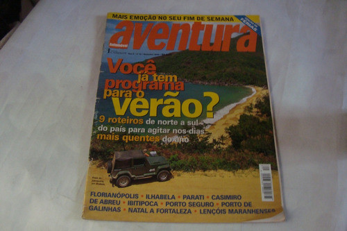 Revista Automovel Aventura 13 / Programa Verao Parati Natal 0