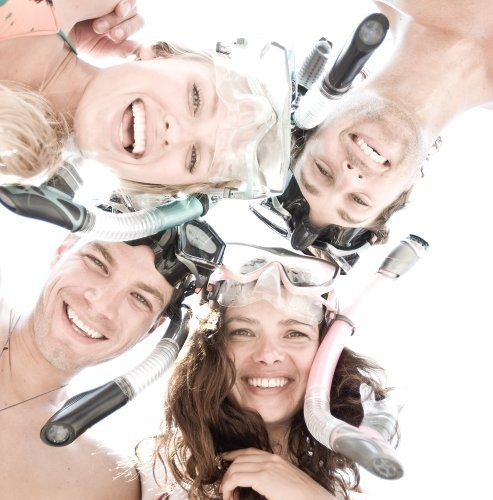 Conjunto De Snorkel U.s. Divers Lux Platinum, Máscara De Vis 1