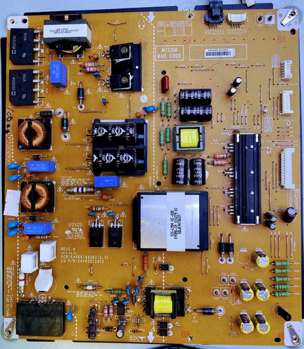 Placa Fuente Tv LG 55lm7600  Cod Eax64744302(1.0) 0