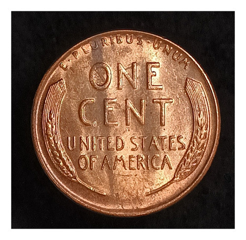 Estados Unidos 1 Cent 1952 D Sin Circular Km 132 1