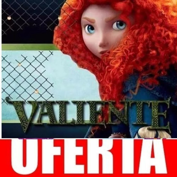 Kit Imprimible Valiente Diseñá Tarjetas, Cumpleaños Y Mas 0