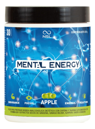 Mental Energy Nsl -mas Energia Y Concentracion En Tu Trabajo 0