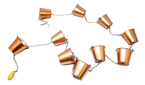 Innovaciones De Marca Rainchn-bckt Cobre Cubo De Color Caden 0