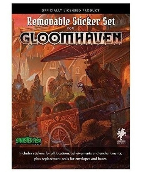 Juego De Pegatinas Extraibles De Gloomhaven 0