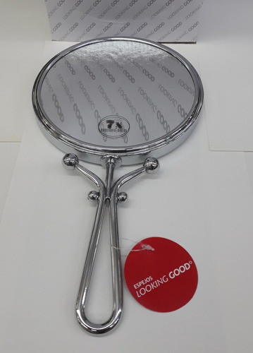 Espejo  Movil De Mano O Apoyo Con Aumento 7x Looking Good 0