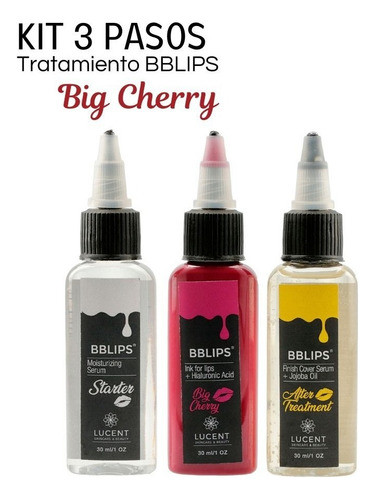 Mini Kit 3  Bblips Serum + Tono Big Cherry + Finalizador 1