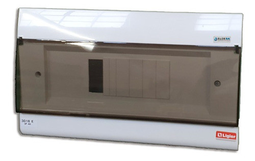 Pack X 2 Caja Para Termicas Din 12 Polos Riel Metalico! 1