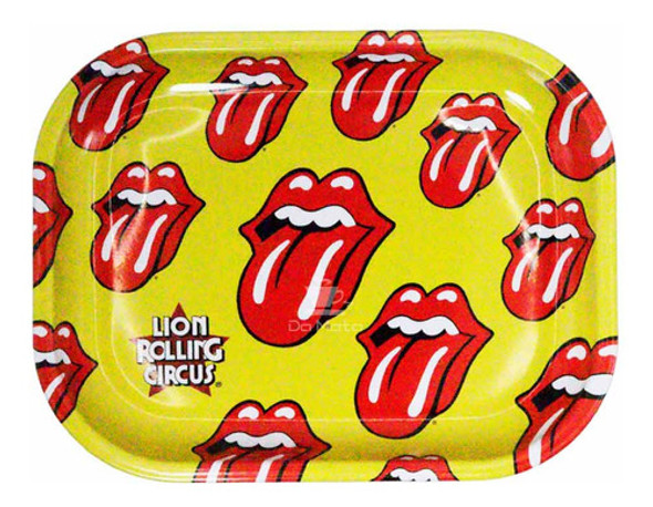 Bandeja Lion Rolling Circus  The Rolling Stones Amarelo Logo 0