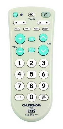 Control Remoto Universal Para Tv Lcd Y Led 0