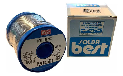 Estaño Fideo 1mm 40% 500g 75mts Best - Ynter Industrial 0