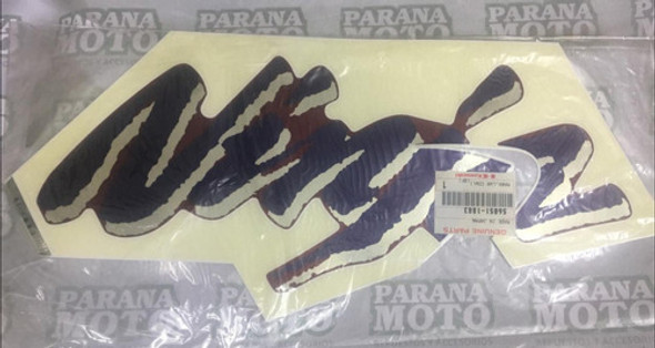 Calcomanía Emblema Kawasaki Ninja  Zx11/zzr1100/gpz1100 Roja 0 Calcomanía Emblema Kawasaki Ninja  Zx11/zzr1100/gpz1100 Roja 0