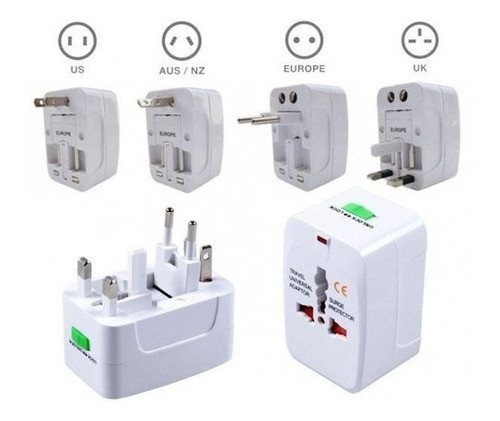 Adaptador Eléctrico Formato Universal Protección Sobrecarga 1
