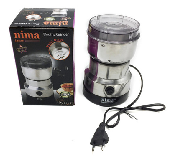 Molinillo De Café Acero Inoxidable, Eléctrico, En Caja 1 Molinillo De Café Acero Inoxidable, Eléctrico, En Caja 1