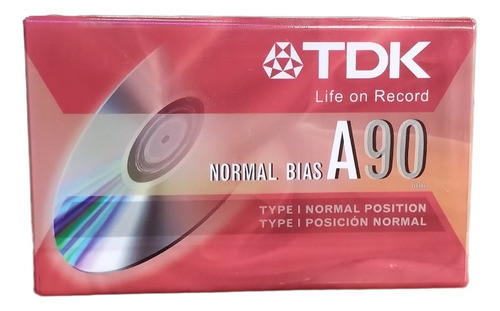 Cassettes Tdk 90minutos Sellado Original X6u. 0