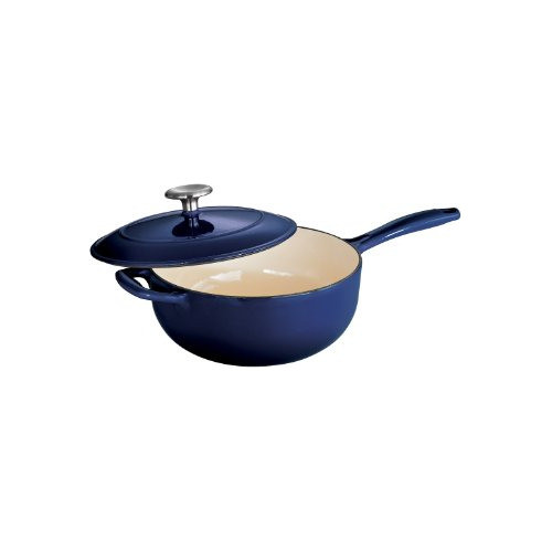 Tramontina Esmaltada De Hierro Fundido Cubierto Saucier 3qua 0