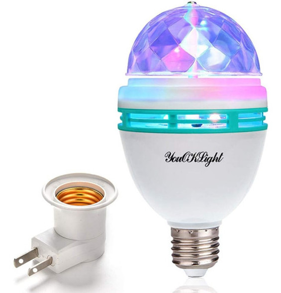 Luz De Discoteca Rgb Giratoria E26 Para Fiestas Y Celebracio 0 Luz De Discoteca Rgb Giratoria E26 Para Fiestas Y Celebracio 0