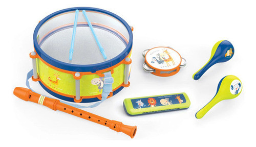 Set Instrumentos Musicales 6 Piezas Juguete Bebe Animales 0