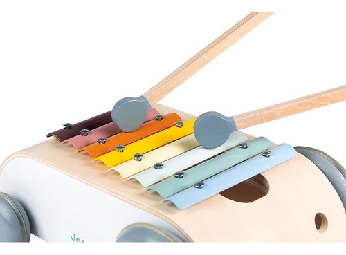 Xilófono De Arrastre- De Madera- Janod- 0