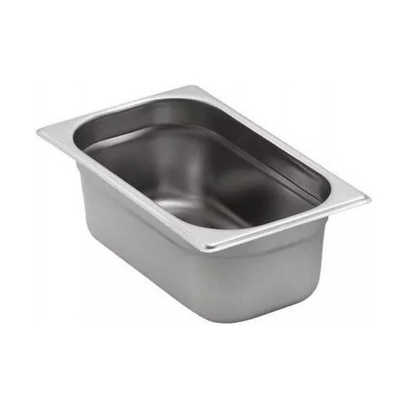Bandeja Gastronorm Acero 1/4 10 Cm Gn Normalizada Cocina 0
