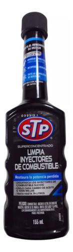 Limpia Inyectores De Combustible Concentrado Stp 155 Ml Usa 0