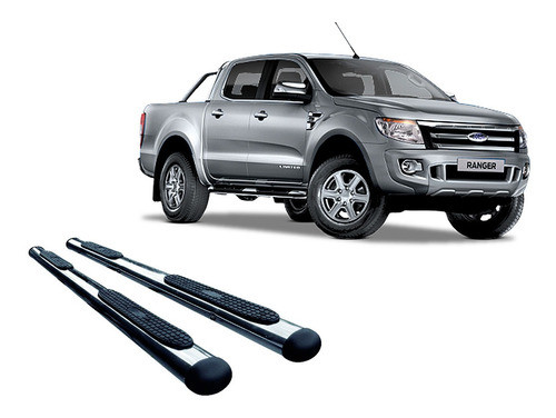 Estribo Ovalados Cromado Ford Ranger 2013= 0