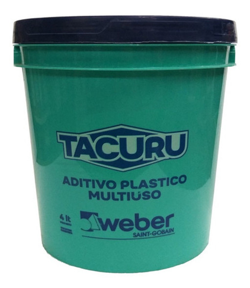 Tacurú Aditivo Plástico Multiuso Weber 4 L // Casa Scalise 0