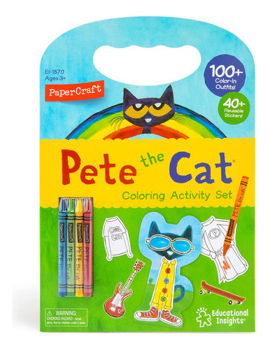 Juego De Pete El Gato Con 100 Outfits Para Niños Desde 3 Año 0