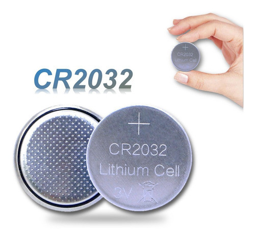 Pila Bateria Cr2032 Reloj Control Balanza Gramera 3v X1 Und 0