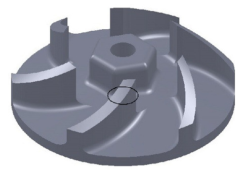 Turbina Plastica Bomba Agua Husqvarna Cr 125 0