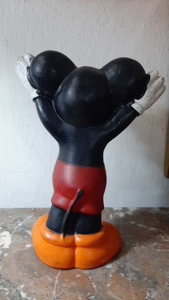 Antiguo Mickey Mouse De Goma - Con Sonajero 1