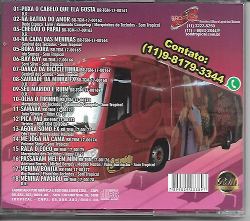 Cd Forró Cintura De Mola - Ao Vivo - Em Minas Gerais 1