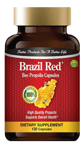 Própolis Concentrado De Abelha Vermelha Brasileira (120 Cáps 0