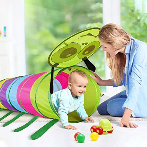Túnel Para Niños Pequeños De Geerwest, Juguete Emergente Par 1