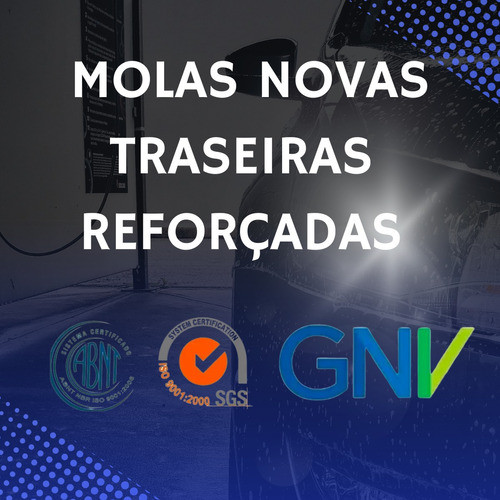 2 Molas Reforçadas Gnv - Fiat Idea Adventure Traseiras 1