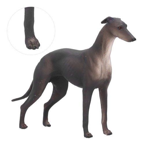 Modelo Simulado De Estatueta De Cachorro Static Animal Toy H 1