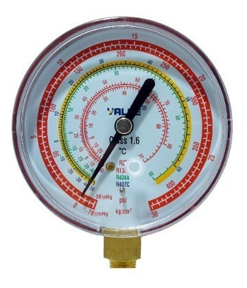 Manómetro Value De Alta R22 - R134a - R404a - R407c 1