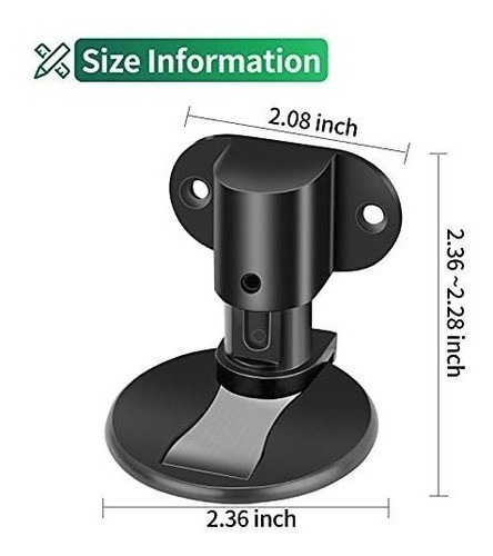 2 Topes Magnetico Para Puertas - Plateado. 1