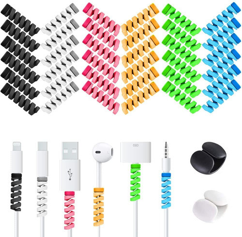 36 Protectores Para Cable De Carga Usb/cable De Auriculares. 0