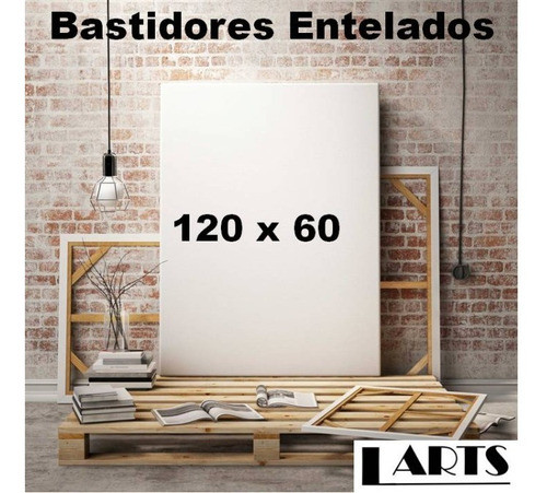 Bastidor Entelado Profesional (lienzo) 120cm X 60cm 1