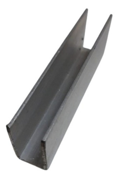 Perfil U Blindex 14.4 X 26 Mm Aluminio Anodizado Natural 0