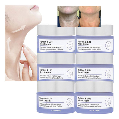 6 Unidades De Creme De Lifting E Firmeza Para O Pescoço, Cre 0