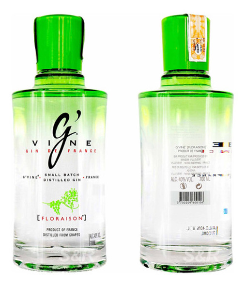 Gin Gvine Floraison 700 Ml - Importado Francia 1