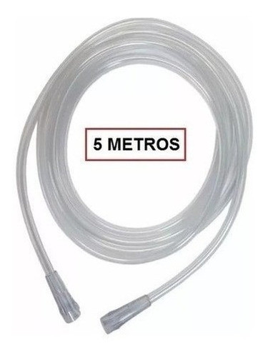 Mangueira Extensão De Oxigenio Tubo Flexivel Alongador 5m 0