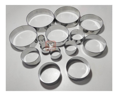 Set X14 Molde Circular Circulo Cortante Reposteria Belgrano 1