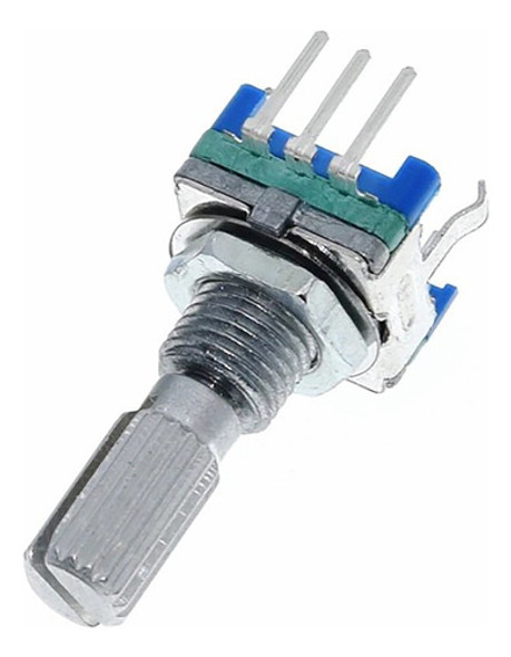 5 Encoder Rotativo Com Chave 5 Terminais Potenciômetro Ec11 0