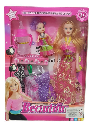 Muñecas Flacas, C/vestidos 0
