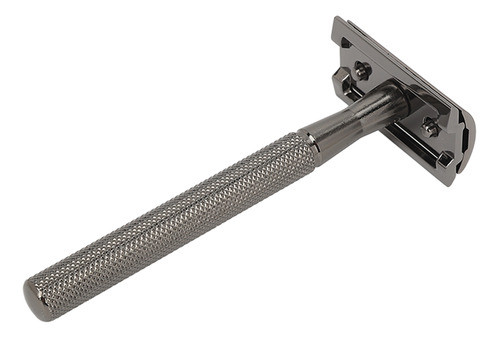 Aparador Manual De Barba Facial Preta Preta Pocket Metal Vin 1